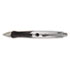 UNV39810 - Roller Ball Retractable Gel Pen, Black Ink, Medium, 3 per Pack