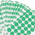 UNV40115 - Permanent Self-Adhesive Color-Coding Labels, 3/4in dia, Green, 1008/Pack