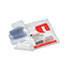 UNV42215 - Hanging File Folder Plastic Index Tabs, 1/5 Tab, Two Inch, Clear, 25/Pack