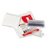 UNV43313 - Hanging File Folder Plastic Index Tabs, 1/3 Tab, 3 1/2 Inch, Clear, 25/Pack