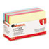 UNV47216 - Index Cards, 3 x 5, Blue/Salmon/Green/Cherry/Canary, 250/Pack