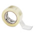 UNV53200 - Box Sealing Tape, 2" x 110 yards, 3" Core, Clear, 6/Box
