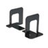 UNV54051 - Economy Bookends, Standard, 4 3/4 x 5 1/4 x 5, Heavy Gauge Steel, Black