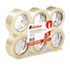 UNV63500 - Box Sealing Tape, 2" x 110 yards, 3" Core, Clear, 6/Box