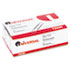 UNV72230BX - Nonskid Paper Clips, Wire, No. 1, Silver, 100/Box
