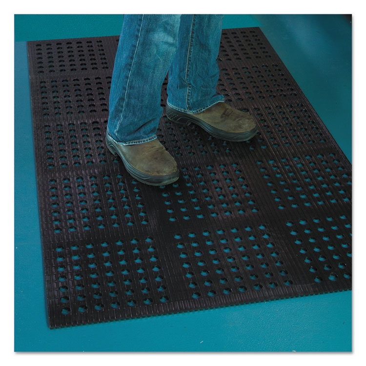 PRO LITE FOUR-WAY DRAIN MAT, 36 X 60, BLACK redirect to product page