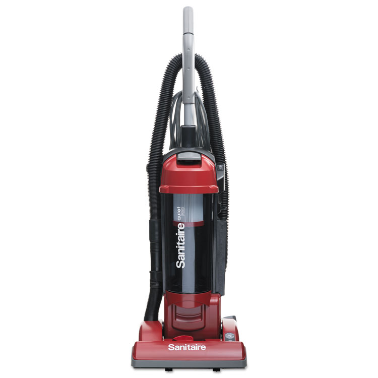 FORCE UPRIGHT VACUUM WITH DUST CUP, SEALED HEPA, 17 LB, 3.5 QT, RED redirect to product page