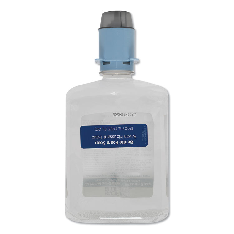 PACIFIC BLUE ULTRA AUTOMATED GENTLE FOAM SOAP REFILL, FRAGRANCE-FREE, 1,200 ML, 3/CARTON