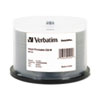 Verbatim® CD-R Discs, 700MB/80min, 52x, Spindle, White, 50/Pack