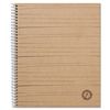 Universal® Sugarcane Sugarcane Based Notebook, College Rule, 11 x 8-1/2, White, 100 Sheets/Pad