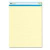 Universal® Sugarcane Sugarcane Based Writing Pads, Wide, 11-3/4 x 8-1/2, Canary, 2 50-Sheet Pads/Pk