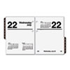 AT-A-GLANCE® Recycled Compact Desk Calendar Refill, 3