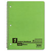 Oxford® Twin Wire Subject Notebook, College/Med Rule, 8-1/2 x 11, WE, 100 Sheets