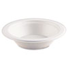 Eco-Products® Compostable Sugarcane Dinnerware, 12 oz. Bowl, White, 1000/Carton