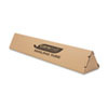 Caremail® Triangular Mailing Tube, 6 x 6 x 36, Brown, 12/Pack