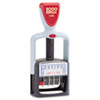 COSCO 2000 PLUS Two-Color Word Dater, Received, Self-Inking