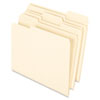 Pendaflex® Earthwise® Earthwise 100% Recycled Paper File Folder, 1/3 Cut, Letter, Manila, 100/Box
