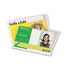 Fellowes® Laminating Pouches, 5 mil, 2 5/8 x 3 7/8, ID Size, 25/Pack