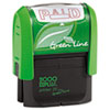 2000 PLUS® 2000 PLUS Green Line Message Stamp, Paid, 1 1/2 x 9/16, Red