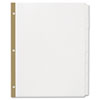 Avery® Office Essentials™ Office Essentials White Label Dividers, 8-Tab, 11 x 8-1/2, White, 5 Sets/Pack