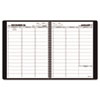 AT-A-GLANCE® Recycled Weekly Appointment Book, Black, 8 1/4