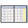 AT-A-GLANCE® QuickNotes Recycled Monthly Planner, Jan.-Dec., Black, 8 1/4