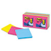 Post-it® Pop-up Notes Pop-Up Refills, 3 x 3, Five Neon Colors, 12 100-Sheets, Pads/Pack