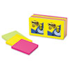 Post-it® Pop-up Notes Pop-Up Note Refills, 3 x 3, Five Ultra Colors, 12 100-Sheet Pads/Pack