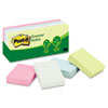 Recycled Notes, 1-1/2 x 2, Sunwashed Pier, 12 100-Sheet Pads/Pack
