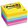 Post-it® Notes Ultra Color Notes, 3 x 3, Five Colors, 5 100-Sheet Pads/Pack
