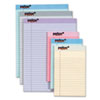 TOPS® Prism Plus Colored Junior Legal Pads, 5 x 8, Pastels, 6 50-Sheet Pads/Pack