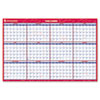 AT-A-GLANCE® Recycled Vertical/Horizontal Erasable Wall Planner, 24