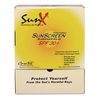 SunX® SPF30 Sunscreen, Single Dose Pouch, 100 per Pack