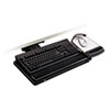 3M Positive Locking Keyboard Tray, Highly Adjustable Platform, 17-3/4