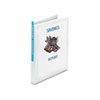 Avery® Economy Vinyl Round Ring View Binder, 1/2