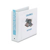 Avery® Economy Vinyl Round Ring View Binder, 3