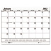 House of Doolittle™ Two-Color Dated Monthly Desk Pad Calendar Refill, 22w x 17h, 2013