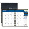 House of Doolittle™ Earthscapes Full-Color Monthly Planner, 8-1/2 x 11, Black, 2012-2014