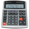 Innovera® 15971 Large Digit Commercial Calculator, 12-Digit LCD, Dual Power, Silver