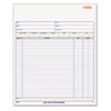 Adams® Sales Order Book, Three-Part Carbonless, 10 3/16 x 8 3/8, 50 forms