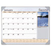 Visual Organizer® Recycled Inspirational Desk Pad, 22