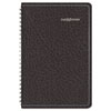 DayMinder® Recycled Weekly Appointment Book, Black, 4 7/8