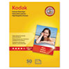 Kodak Premium Photo Paper, 64lb, Glossy, 8-1/2 x 11, 50 Sheets/Pack