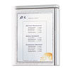 C-Line® Cubicle Keepers, Velcro-Backed Display Holders, 8 1/2 x 11, Clear, 2/Pack