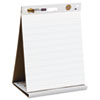 Post-it® Easel Pads Self-Stick Tabletop Easel Ruled Pad, Command Strips, 20