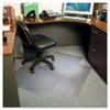 ES Robbins® 45x53 Lip Chair Mat, Multi-Task Series AnchorBar for Carpet up to 3/8