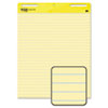 Post-it® Easel Pads Self-Stick Easel Pad, Ruled, 25 x 30, Yellow, 2 30-Sheet Pads/Carton