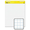 Post-it® Easel Pads Self-Stick Easel Pads, Quad Rule, 25 x 30, White, 2 30-Sheet Pads/Carton
