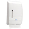 KIMBERLY-CLARK PROFESSIONAL* KLEENEX SLIMFOLD Towel Dispenser, 8 7/8 x 2 3/4 x 14 3/8, White
