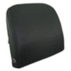 Advantus® Memory Foam Massage Lumbar Cushion, 12-3/4w x 3-1/2d x 12-1/2h, Black